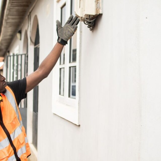 electrician on the phone